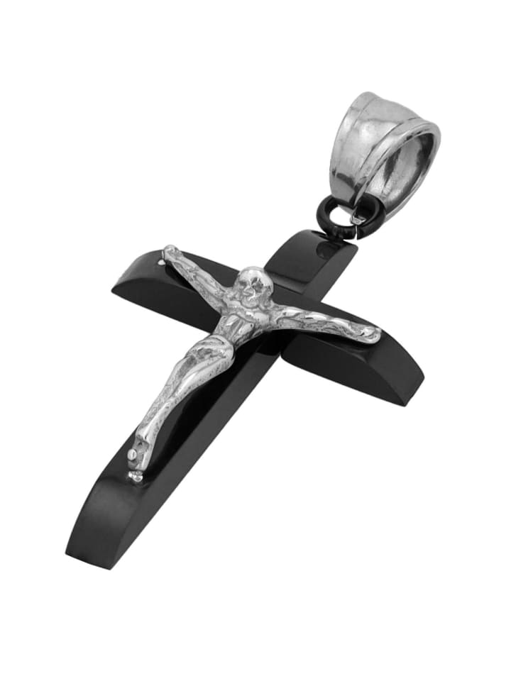 Adeliás Кулон унисекс - крест из нержавеющей стали серебристого цвета
Adeliás Кулон унисекс - крест из нержавеющей стали серебристого цвета