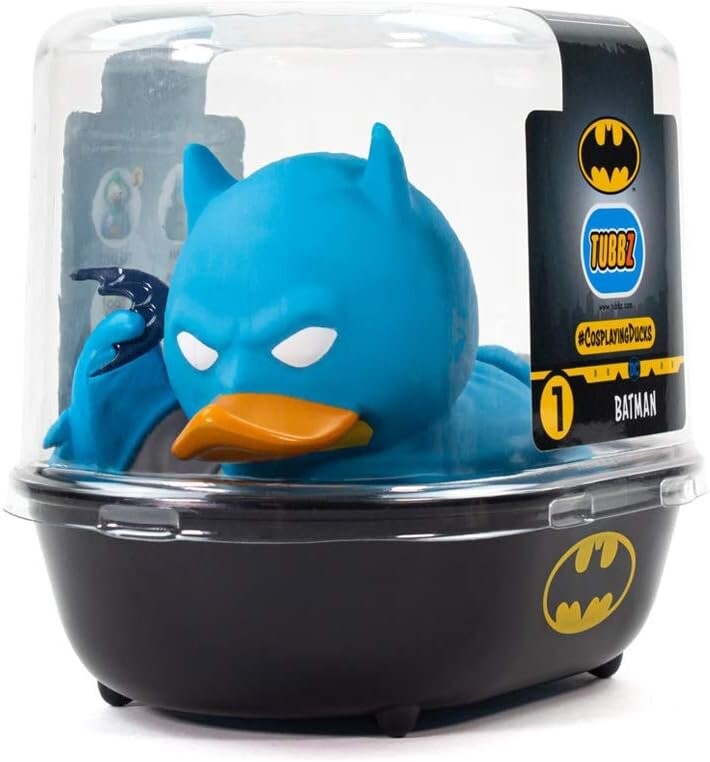 Фигурка Tubzz Duck в подарок Бэтмену DC Comics Numskull
Фигурка Tubzz Duck в подарок Бэтмену DC Comics Numskull
