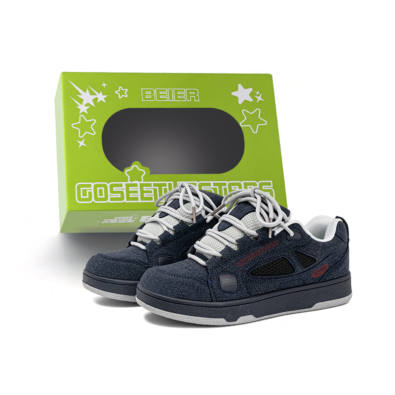 BEIER Скользоустойчивые низкие скейтерские кроссовки унисекс темно-синий серый (без подкладки), цвет Dark Blue Gray (Unlined)
BEIER Скользоустойчивые низкие скейтерские кроссовки унисекс темно-синий серый (без подкладки), цвет Dark Blue Gray (Unlined)