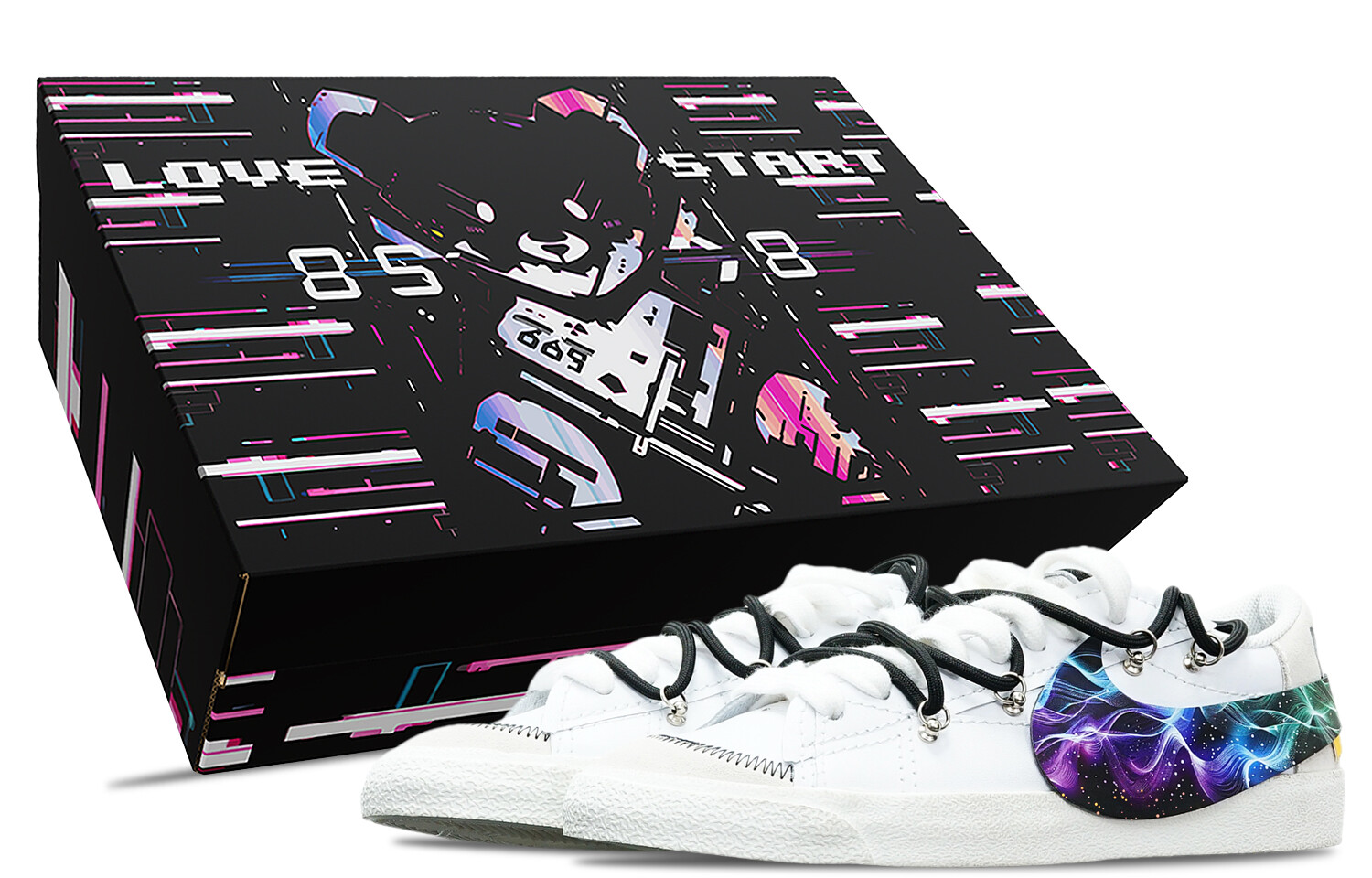 Кроссовки Nike Blazer Skateboarding Shoes Men Low-top Black/white, цвет JUMBO COLOR DNA
Кроссовки Nike Blazer Skateboarding Shoes Men Low-top Black/white, цвет JUMBO COLOR DNA