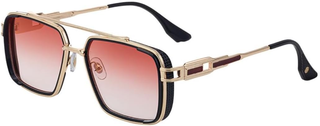 Классические солнцезащитные очки в стиле стимпанк для мужчин, роскошные солнцезащитные очки в стиле панк с металлическим двойным острием, защита от УФ-излучения UV400, очки для вождения в стиле панк UUPTTPL, C7goldred
Классические солнцезащитные очки в стиле стимпанк для мужчин, роскошные солнцезащитные очки в стиле панк с металлическим двойным острием, защита от УФ-излучения UV400, очки для вождения в стиле панк UUPTTPL, C7goldred