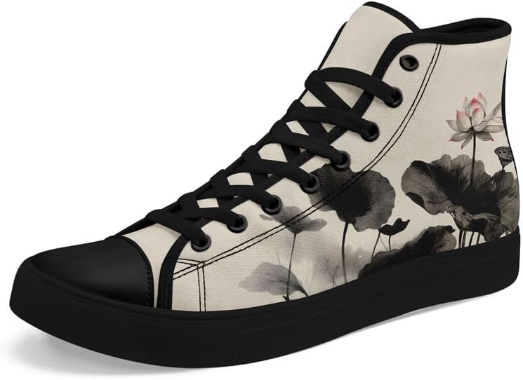 Высокие кеды AWSOLE в китайском стиле из канвы, комфортные, с рисунком панд, бамбука и журавлей, восточные повседневные обувь для мужчин и женщин, белый/черный/розовый/светло-розовый
Высокие кеды AWSOLE в китайском стиле из канвы, комфортные, с рисунком панд, бамбука и журавлей, восточные повседневные обувь для мужчин и женщин, белый/черный/розовый/светло-розовый