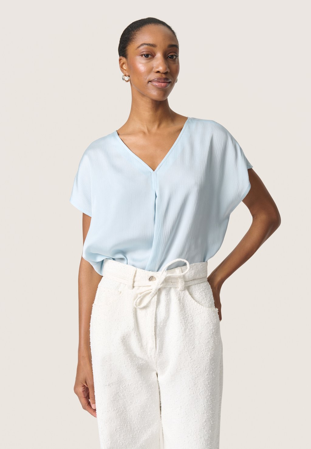 Блуза IOANA MARIJA Soaked in Luxury, светло-голубой
Блуза IOANA MARIJA Soaked in Luxury, светло-голубой