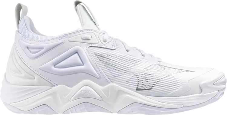 Кроссовки Wave Momentum 3 'White Silver', белый
Кроссовки Wave Momentum 3 'White Silver', белый