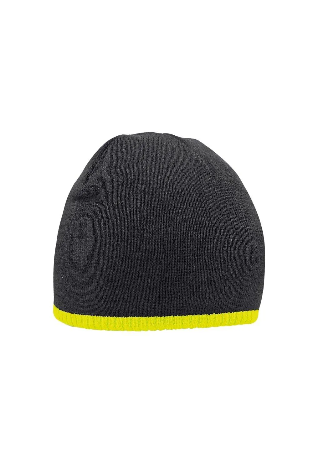 Двухцветная вязаная шапка Beechfield, черный
Двухцветная вязаная шапка Beechfield, черный