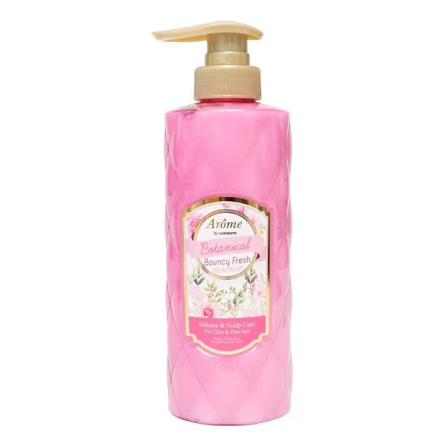 Arome by Watsons Botanical Bouncy Fresh Treatment Volume Уход за кожей головы 500 мл, White
Arome by Watsons Botanical Bouncy Fresh Treatment Volume Уход за кожей головы 500 мл, White