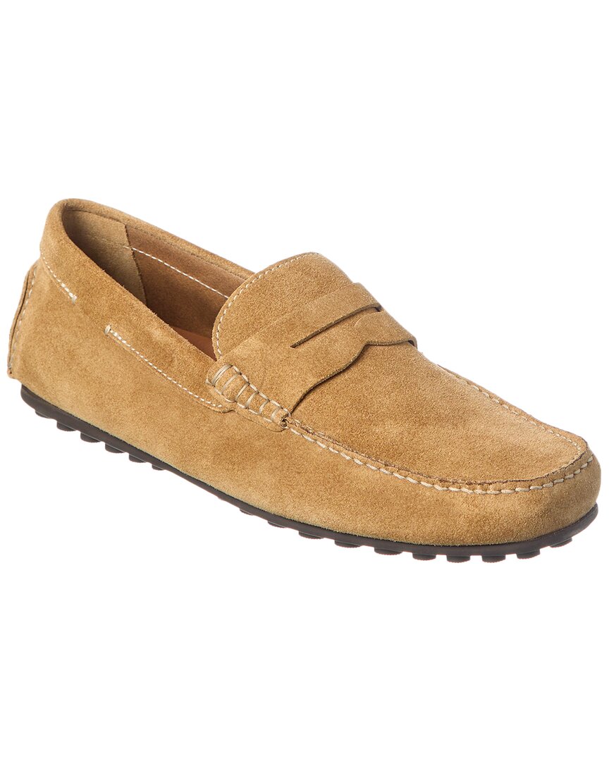 Aquatalia Lucca непромокаемые замшевые лоферы, коричневый
Aquatalia Lucca непромокаемые замшевые лоферы, коричневый