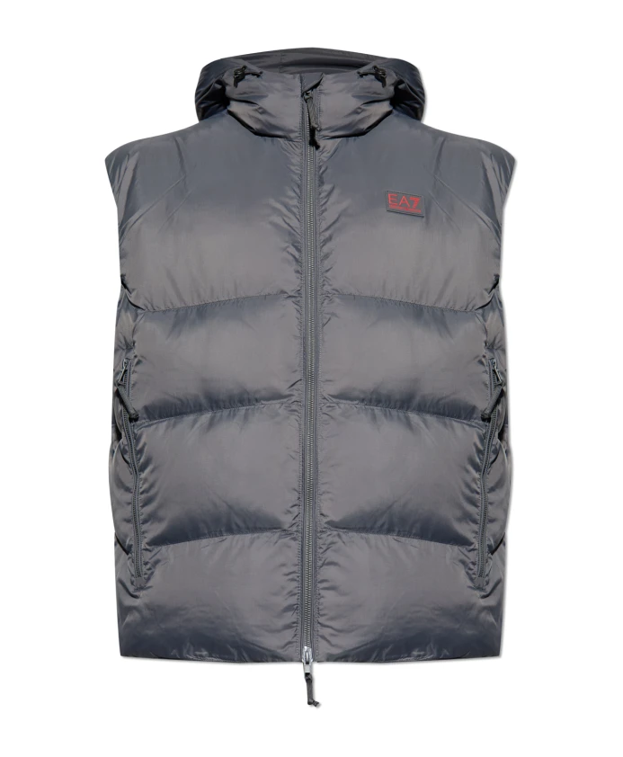 Защитный жилет с логотипом Emporio Armani Ea7, серый
Защитный жилет с логотипом Emporio Armani Ea7, серый