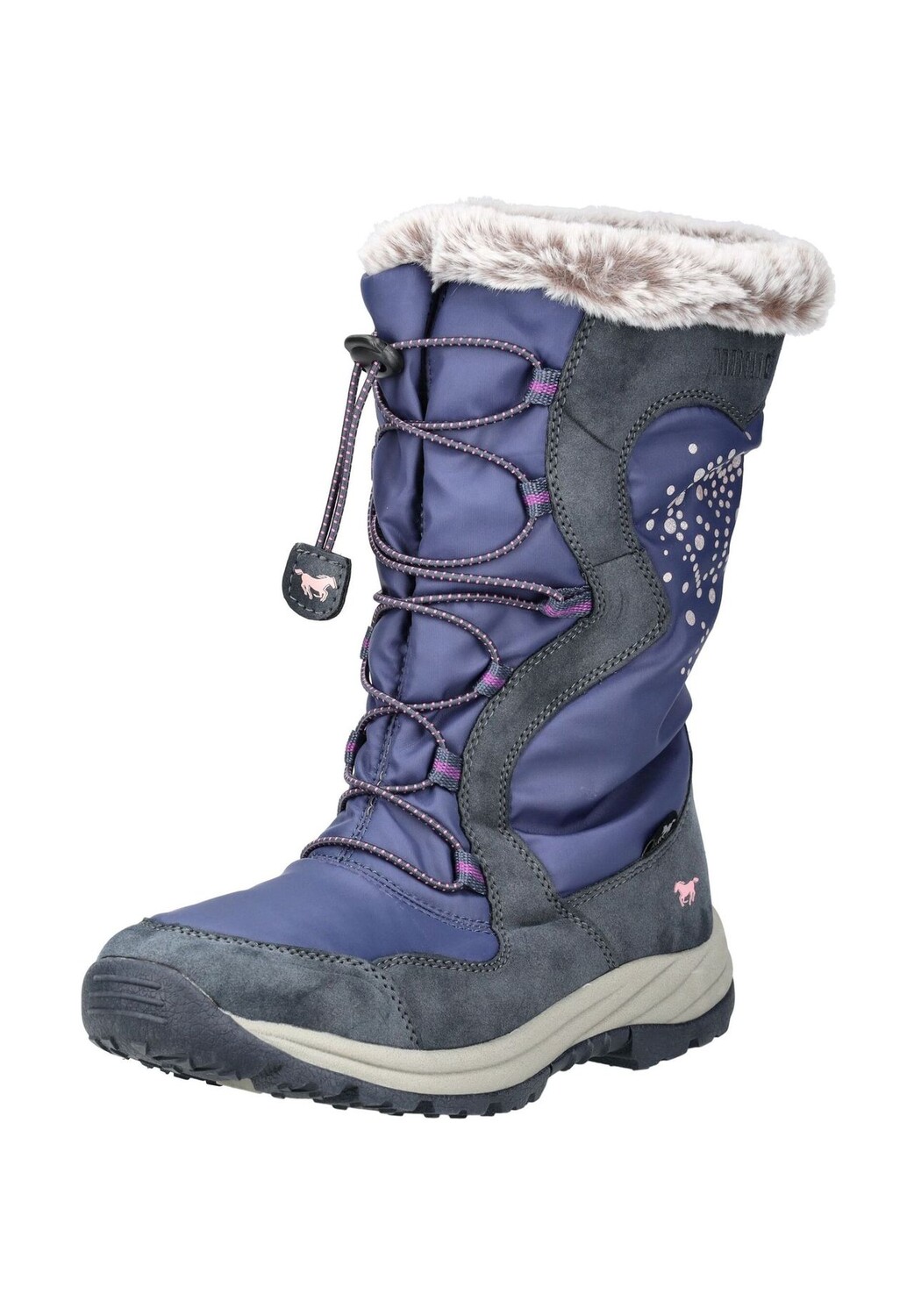 Ботинки из искусственной кожи/текстиля MUSTANG, темно-синий
Ботинки из искусственной кожи/текстиля MUSTANG, темно-синий