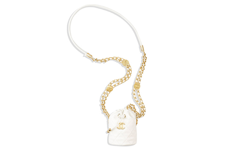 22A Ранняя осень Зерно Тисненая Кожаная Сумка-Ведерко На пояс Мини Женская CHANEL, Белый
22A Ранняя осень Зерно Тисненая Кожаная Сумка-Ведерко На пояс Мини Женская CHANEL, Белый