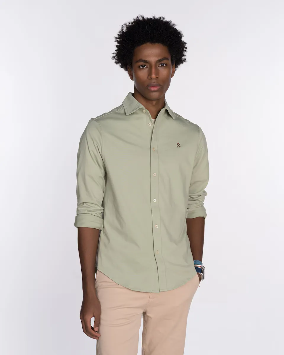 Обычная приталенная мужская рубашка Harper & Neyer, военный зеленый
Обычная приталенная мужская рубашка Harper & Neyer, военный зеленый