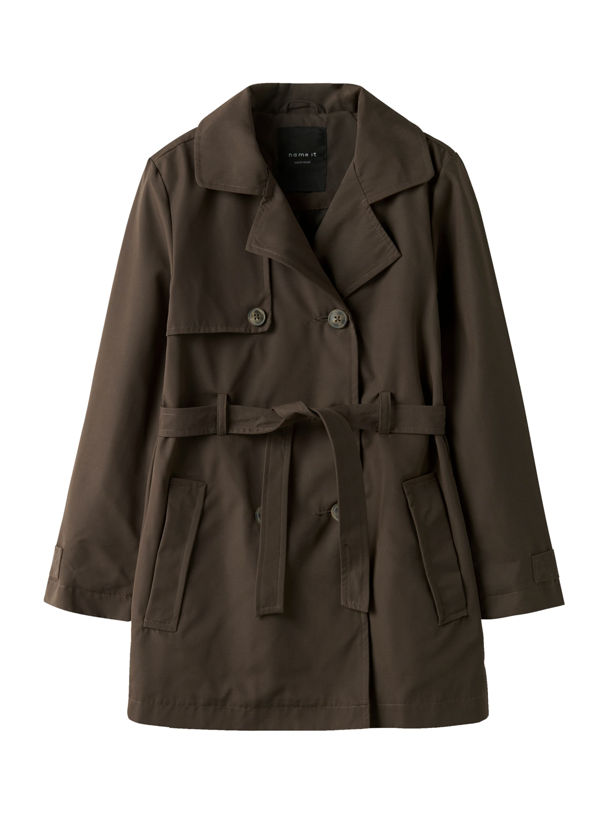 NAME IT Пальто 'NKFMadelin' в темно-коричневом цвете
NAME IT Пальто 'NKFMadelin' в темно-коричневом цвете