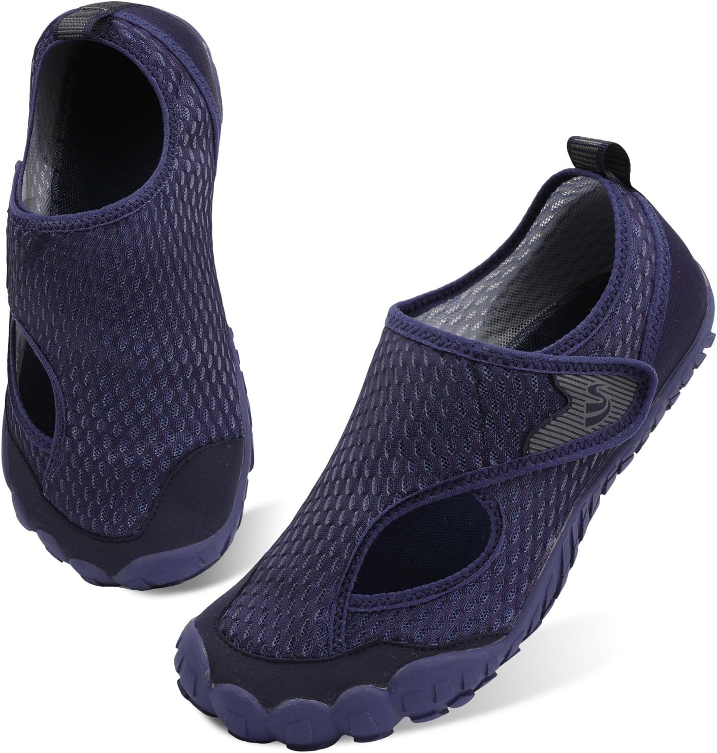 Водные тапочки Spesoul для женщин и мужчин, быстро сохнущие аква-носки для плавания, пляжа, бассейна, хайкинга, тренировок, летние сандалии, уличная обувь с нулевым перепадом и эффектом босых ног, Avel Navy
Водные тапочки Spesoul для женщин и мужчин, быстро сохнущие аква-носки для плавания, пляжа, бассейна, хайкинга, тренировок, летние сандалии, уличная обувь с нулевым перепадом и эффектом босых ног, Avel Navy