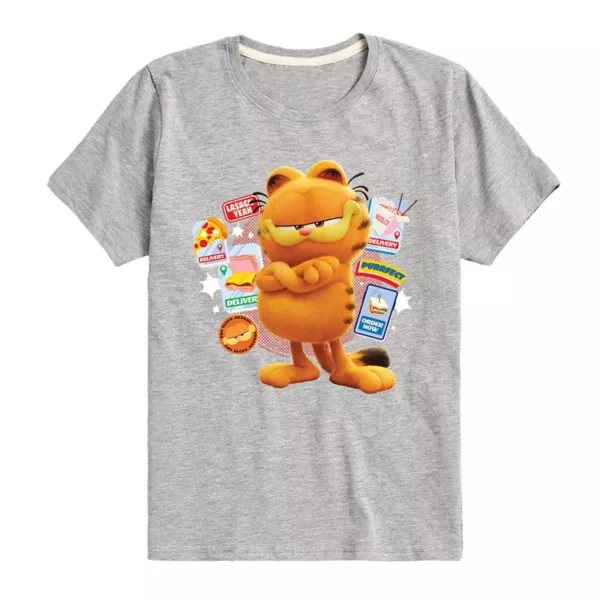 Футболка с принтом "Гарфилд" и закусками для мальчиков 8-20 Nickelodeon, серый
Футболка с принтом "Гарфилд" и закусками для мальчиков 8-20 Nickelodeon, серый