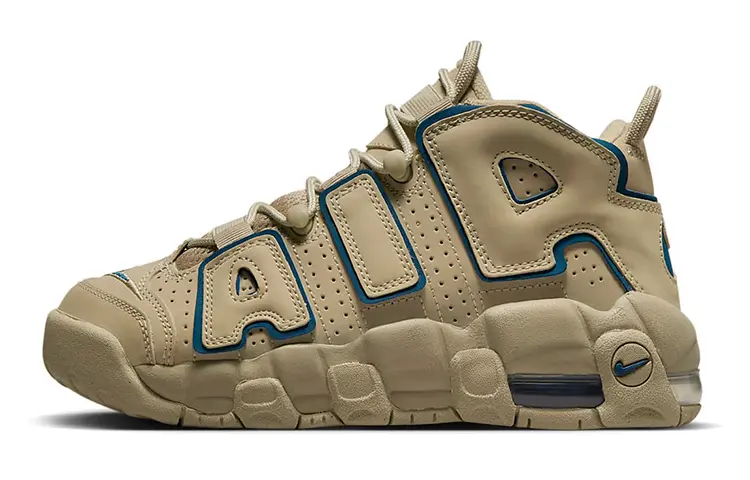 Nike Air More Uptempo Limestone Valerian Blue (GS)
Nike Air More Uptempo Limestone Valerian Blue (GS)
