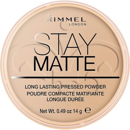 Прессованная пудра London Stay Matte Compact 004 Sandstorm 14G, Rimmel 
Прессованная пудра London Stay Matte Compact 004 Sandstorm 14G, Rimmel