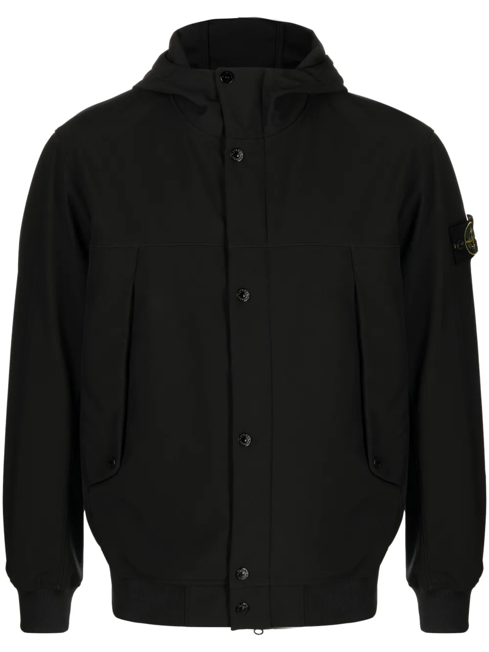 Куртка Light Soft Shell-R Stone Island, черный 
Куртка Light Soft Shell-R Stone Island, черный