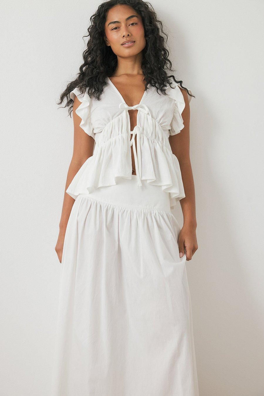 Блуза NA-KD Blouse, White
Блуза NA-KD Blouse, White