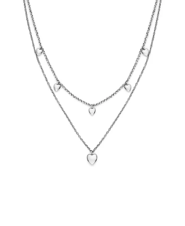 Миниатюрное колье из нержавеющей стали серебристого оттенка в форме сердца Olivia Burton, silver
Миниатюрное колье из нержавеющей стали серебристого оттенка в форме сердца Olivia Burton, silver