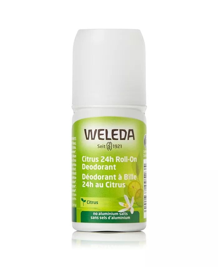 Шариковый дезодорант «Цитрусовый 24 часа», 1,7 унции Weleda
Шариковый дезодорант «Цитрусовый 24 часа», 1,7 унции Weleda