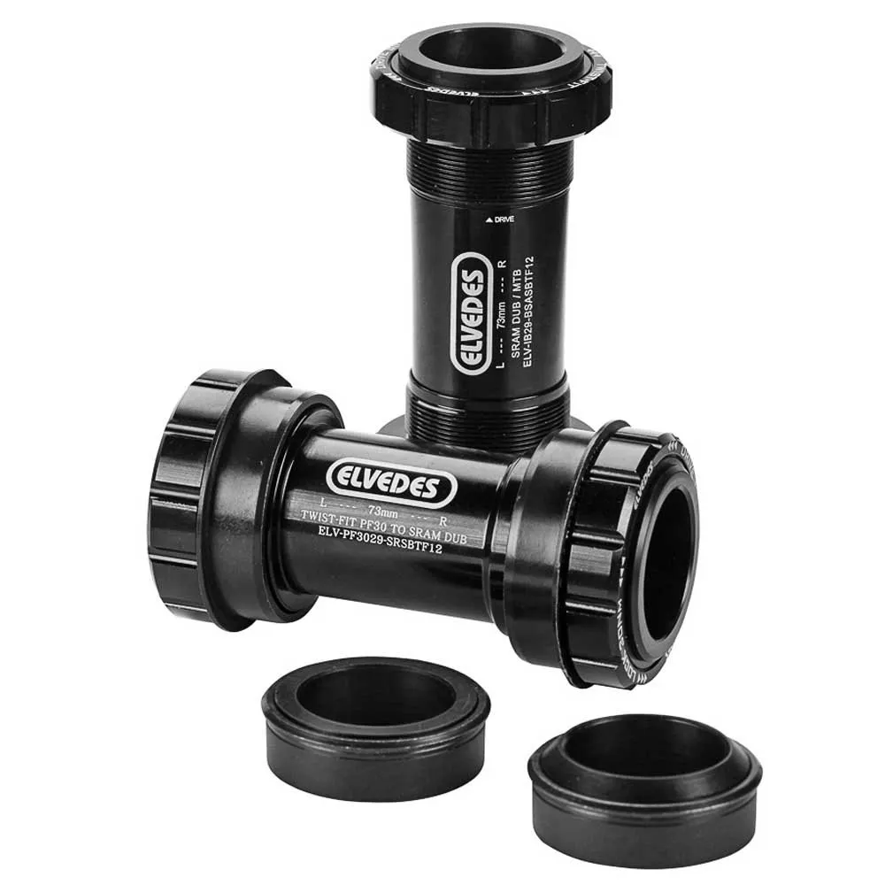 Чашки каретки Elvedes Sram DUB BB30/PF30, черный
Чашки каретки Elvedes Sram DUB BB30/PF30, черный
