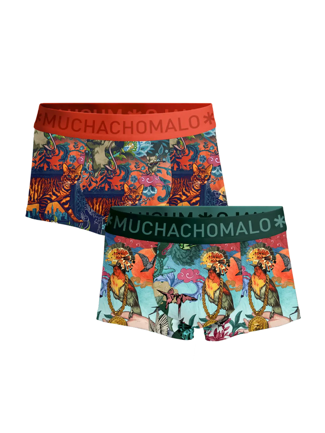 Боксеры 2 шт трусы Muchachomalo, мультиколор
Боксеры 2 шт трусы Muchachomalo, мультиколор