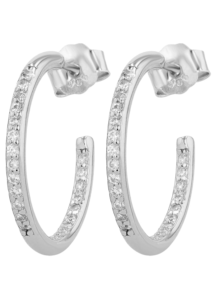 Adeliás Женские серьги-кольца из серебра 925 пробы с кубическим цирконием в серебре
Adeliás Женские серьги-кольца из серебра 925 пробы с кубическим цирконием в серебре