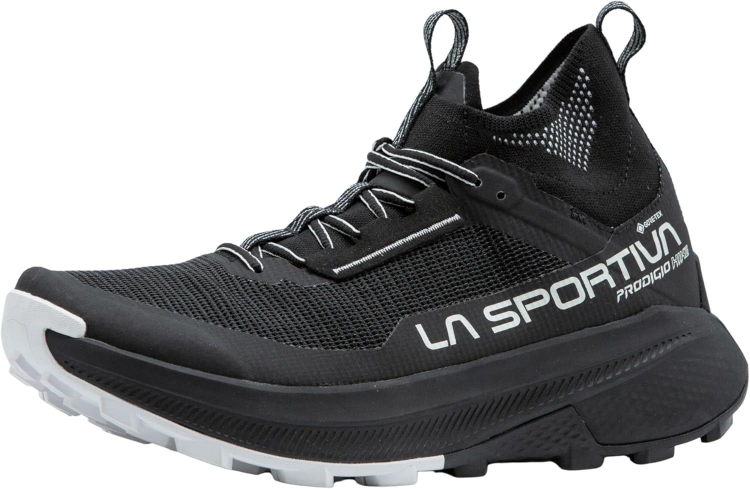 Мужские походные кроссовки La Sportiva Prodigio Hike GTX, легкие и водонепроницаемые, черный
Мужские походные кроссовки La Sportiva Prodigio Hike GTX, легкие и водонепроницаемые, черный