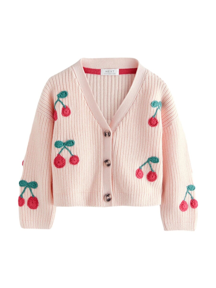 Вязаный кардиган Next, розовый
Вязаный кардиган Next, розовый