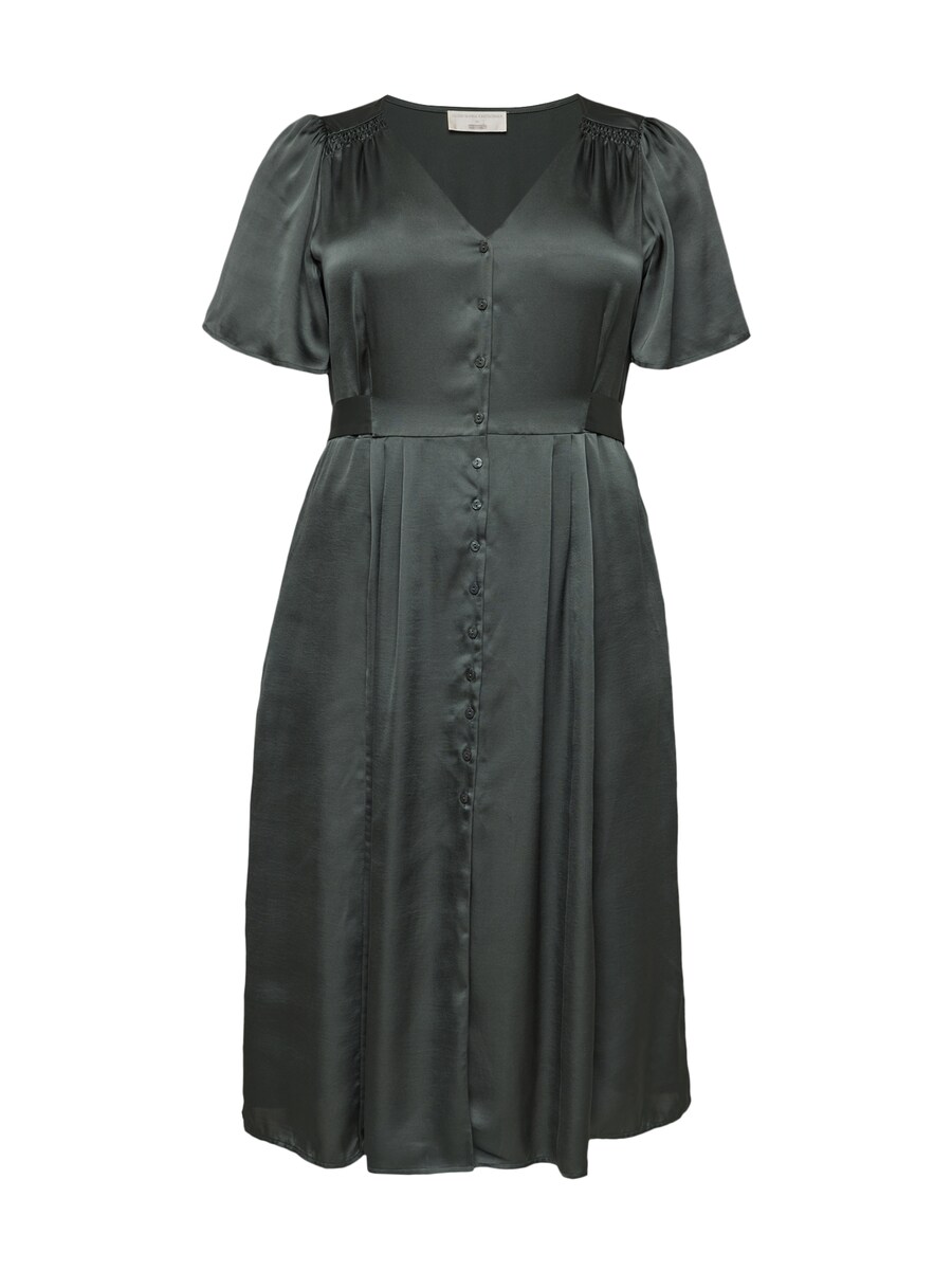 Платье-рубашка Guido Maria Kretschmer Curvy Rika, черный
Платье-рубашка Guido Maria Kretschmer Curvy Rika, черный