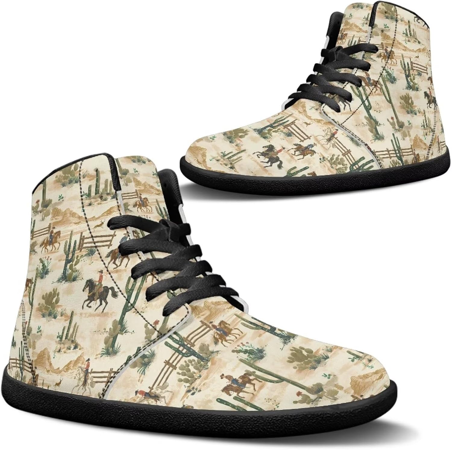 Женские и мужские высокие кроссовки без подошвы, с шнуровкой, из ПУ-кожи, водонепроницаемые, противоскользящие и повседневные Goronwyfloyd, Cacti and Cow Boy
Женские и мужские высокие кроссовки без подошвы, с шнуровкой, из ПУ-кожи, водонепроницаемые, противоскользящие и повседневные Goronwyfloyd, Cacti and Cow Boy