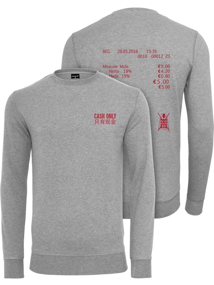 Пуловер Mister Tee Pullover, серый
Пуловер Mister Tee Pullover, серый