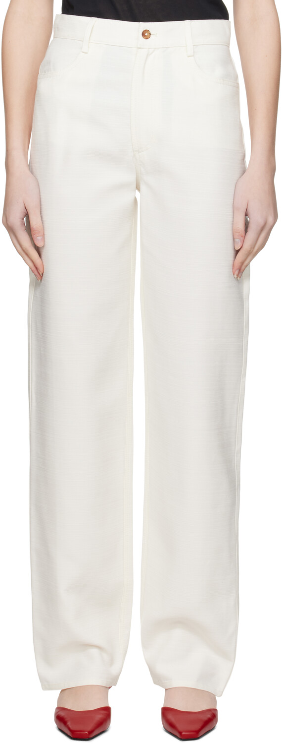 Белые брюки Ardea Loulou Studio
Белые брюки Ardea Loulou Studio