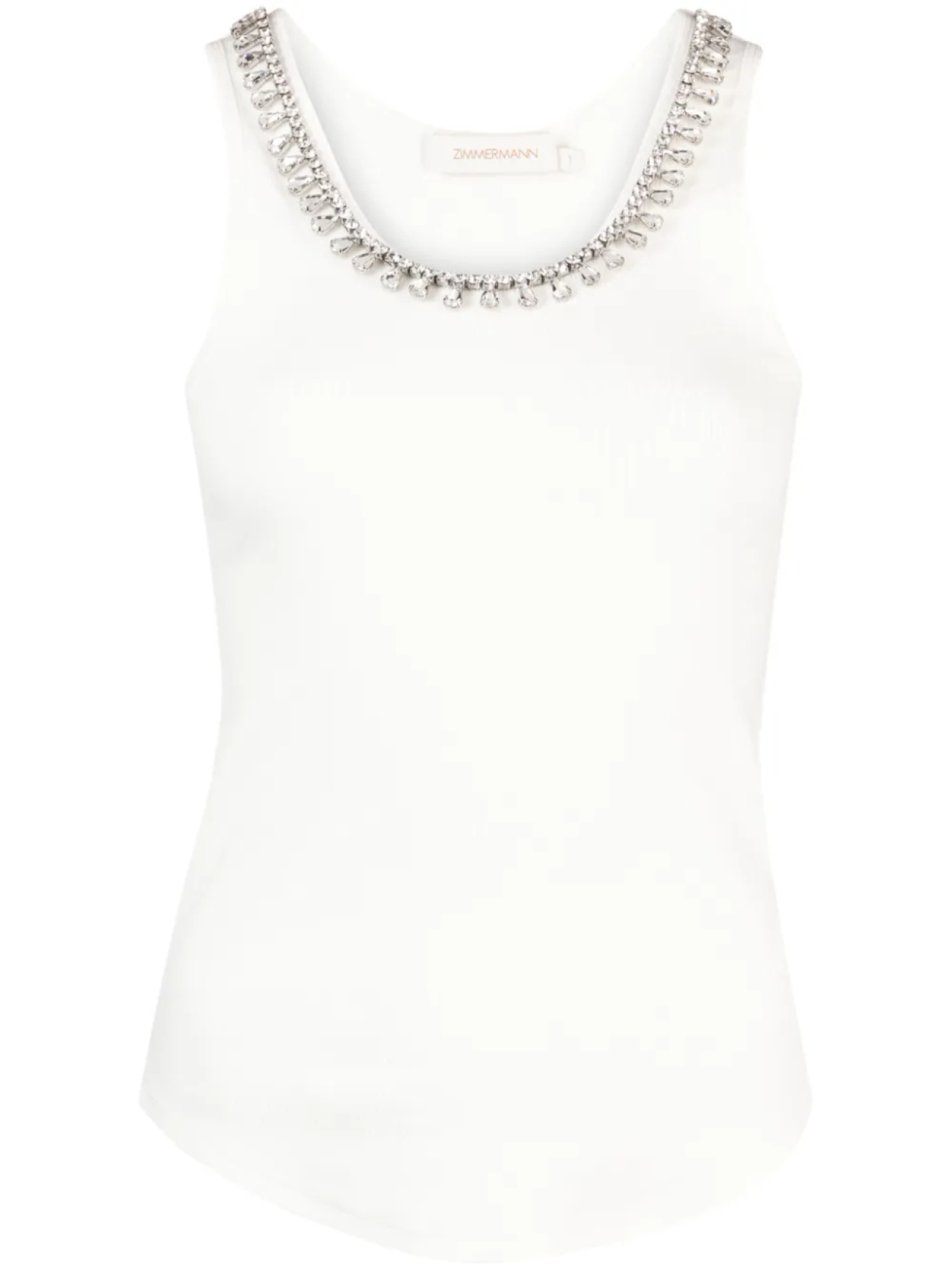ZIMMERMANN топ Matchmaker со стразами, белый
ZIMMERMANN топ Matchmaker со стразами, белый