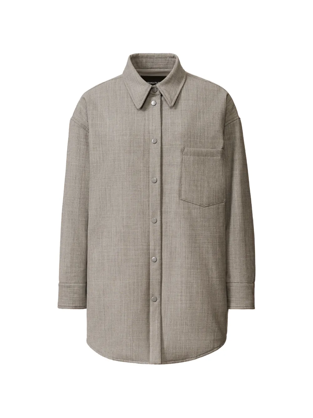 Пальто с карманами на пуговицах Fabiana Filippi, серый
Пальто с карманами на пуговицах Fabiana Filippi, серый