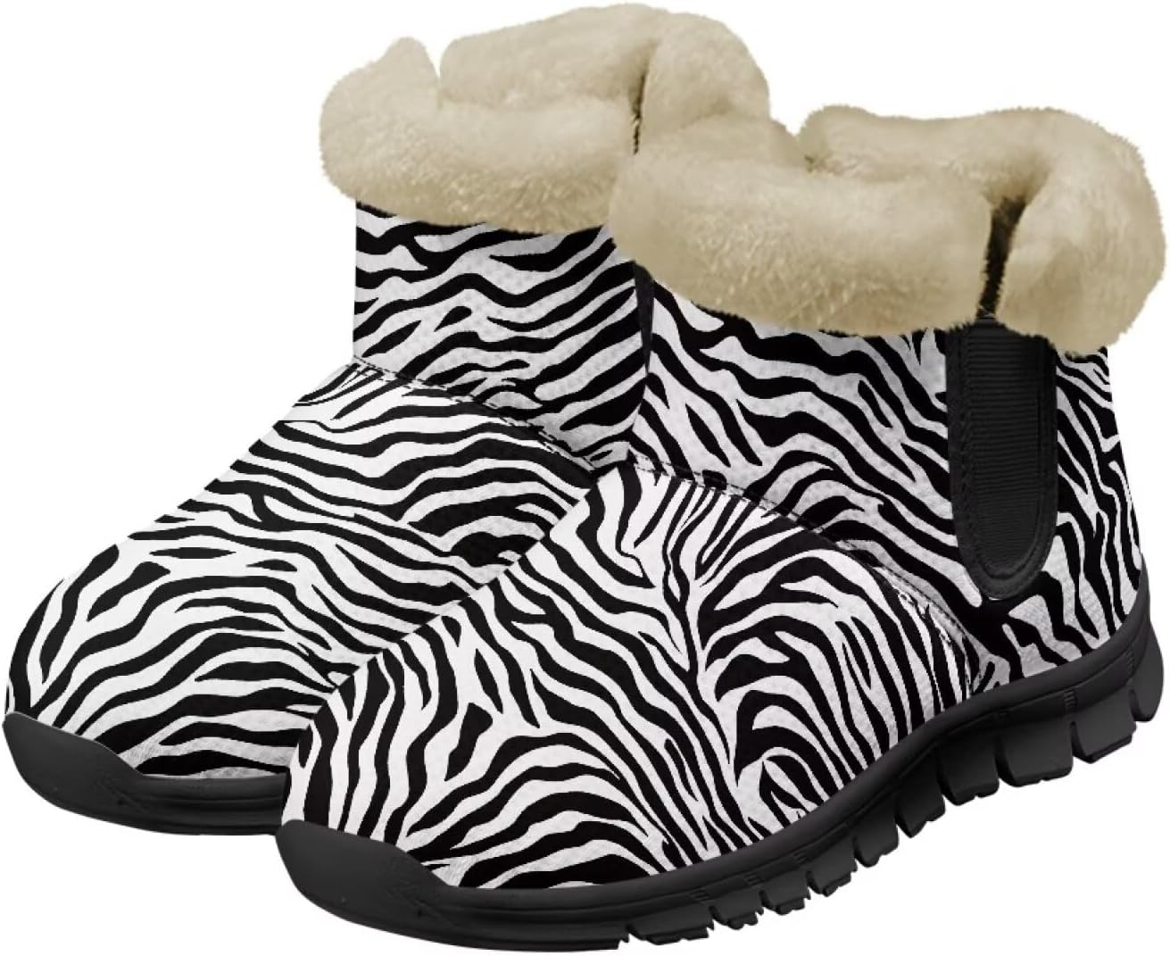 Мужские зимние ботинки Spowatriy, водонепроницаемые, на щиколотку, теплые зимние ботинки для женщин, модные ботильоны, Zebra Stripes
Мужские зимние ботинки Spowatriy, водонепроницаемые, на щиколотку, теплые зимние ботинки для женщин, модные ботильоны, Zebra Stripes