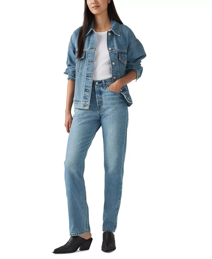 Женские джинсы 501 Original-Fit Straight-Leg Levi's, синий
Женские джинсы 501 Original-Fit Straight-Leg Levi's, синий