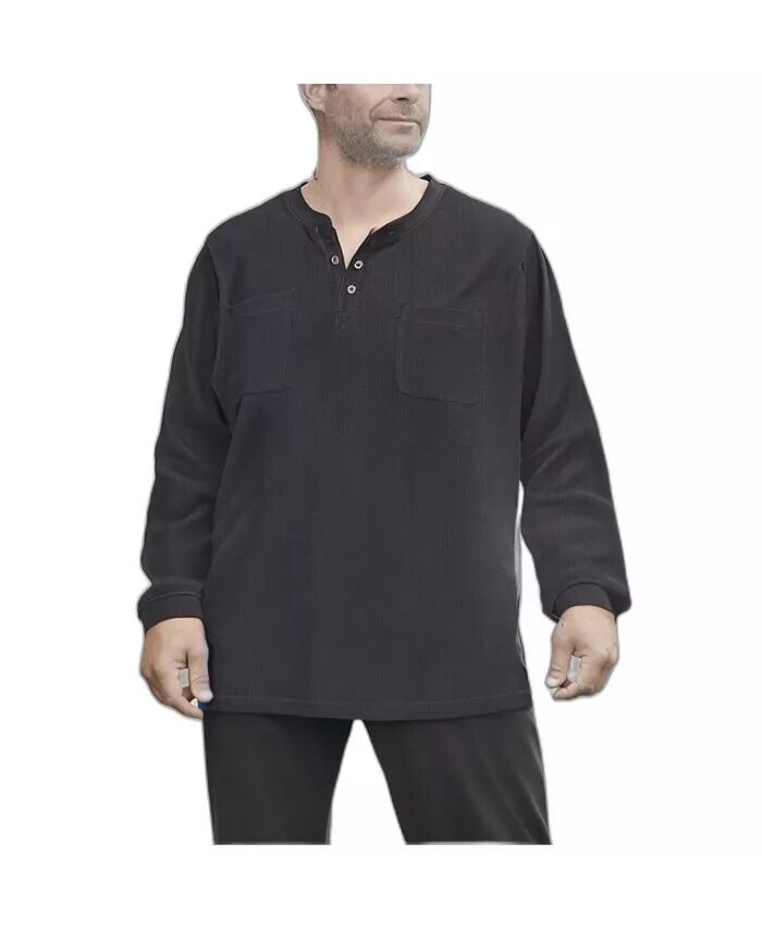 От KingSize Men's Big & Tall Термокарманная удлиненная кофта Henley Boulder Creek, черный
От KingSize Men's Big & Tall Термокарманная удлиненная кофта Henley Boulder Creek, черный