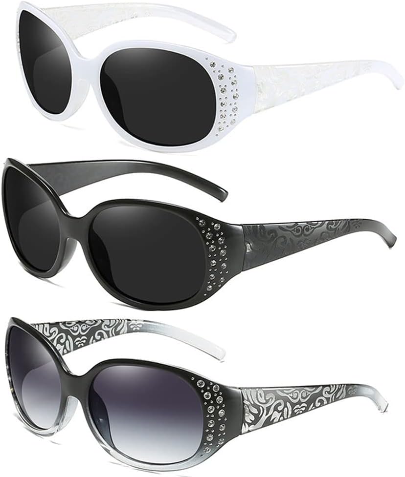 Поляризованные солнцезащитные очки для женщин, элегантные солнцезащитные очки со стразами, женские дорожные солнцезащитные очки, очки для вождения (черные, белые и серые) Generic, White
Поляризованные солнцезащитные очки для женщин, элегантные солнцезащитные очки со стразами, женские дорожные солнцезащитные очки, очки для вождения (черные, белые и серые) Generic, White