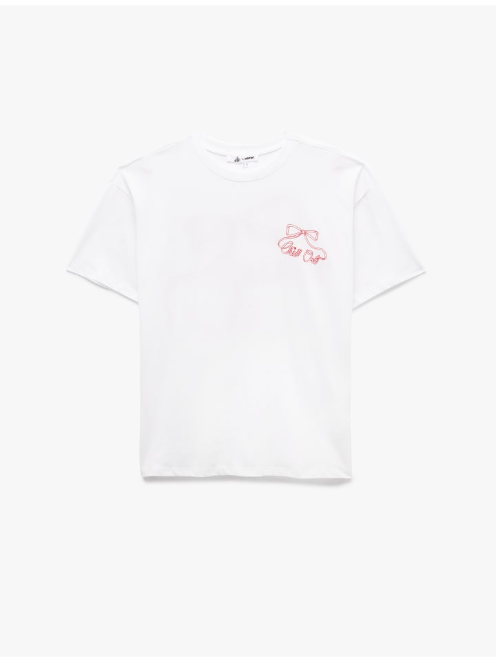 ФУТБОЛКА SS цвета экрю KOTON
ФУТБОЛКА SS цвета экрю KOTON