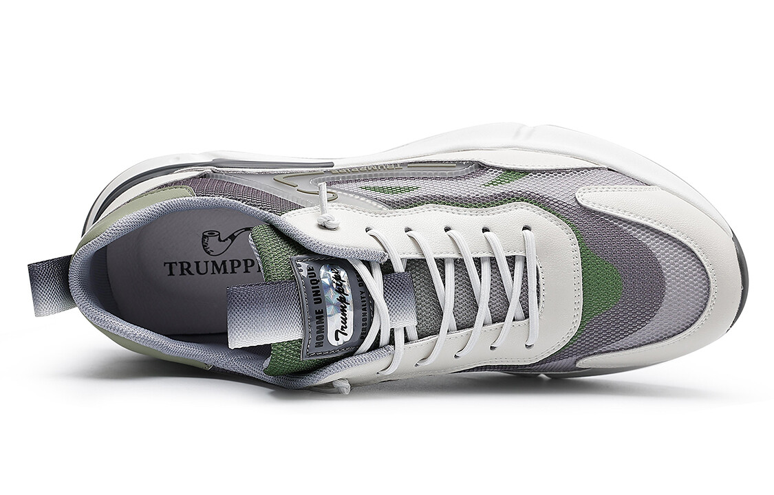 Мужские кроссовки Lifestyle с низким верхом, белый/зеленый Trumppipe
Мужские кроссовки Lifestyle с низким верхом, белый/зеленый Trumppipe