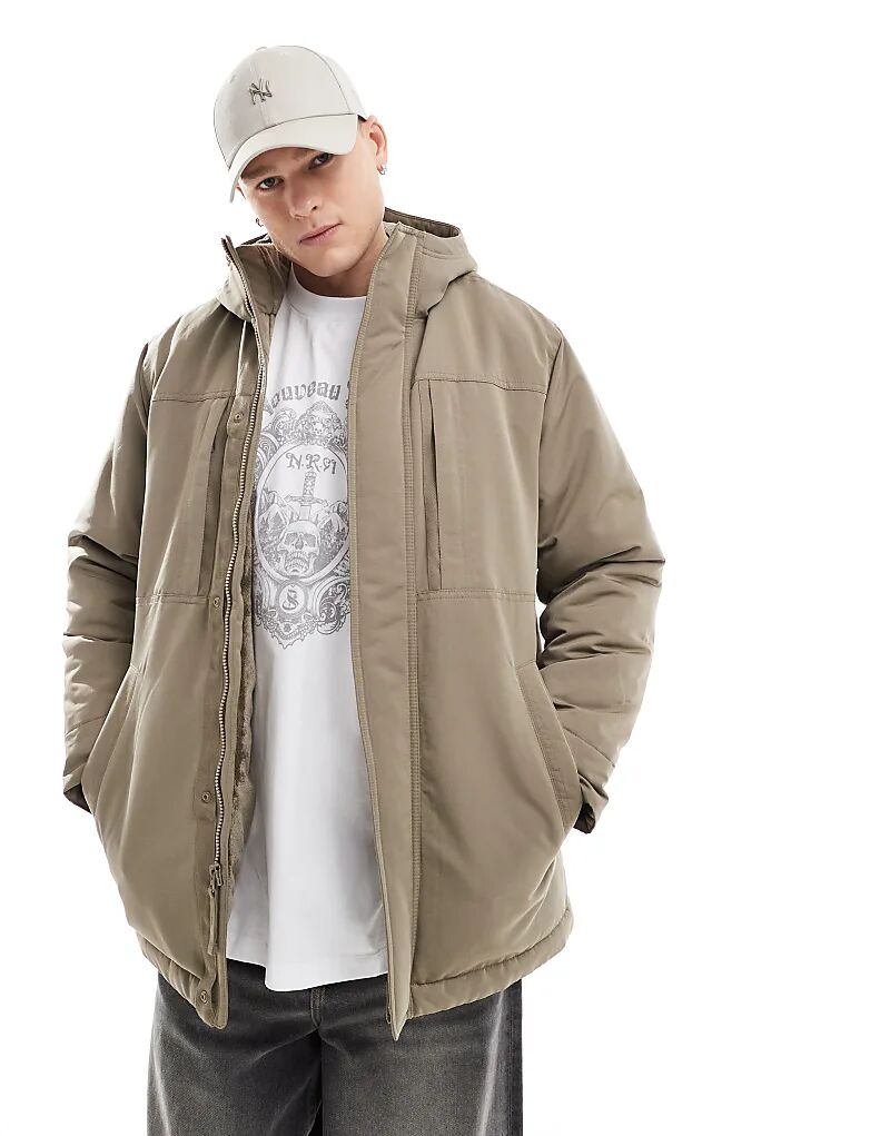 Куртка-парка из плотного флиса бежевого цвета Hollister, Бежевый, Куртка-парка из плотного флиса бежевого цвета Hollister
Куртка-парка из плотного флиса бежевого цвета Hollister, Бежевый, Куртка-парка из плотного флиса бежевого цвета Hollister