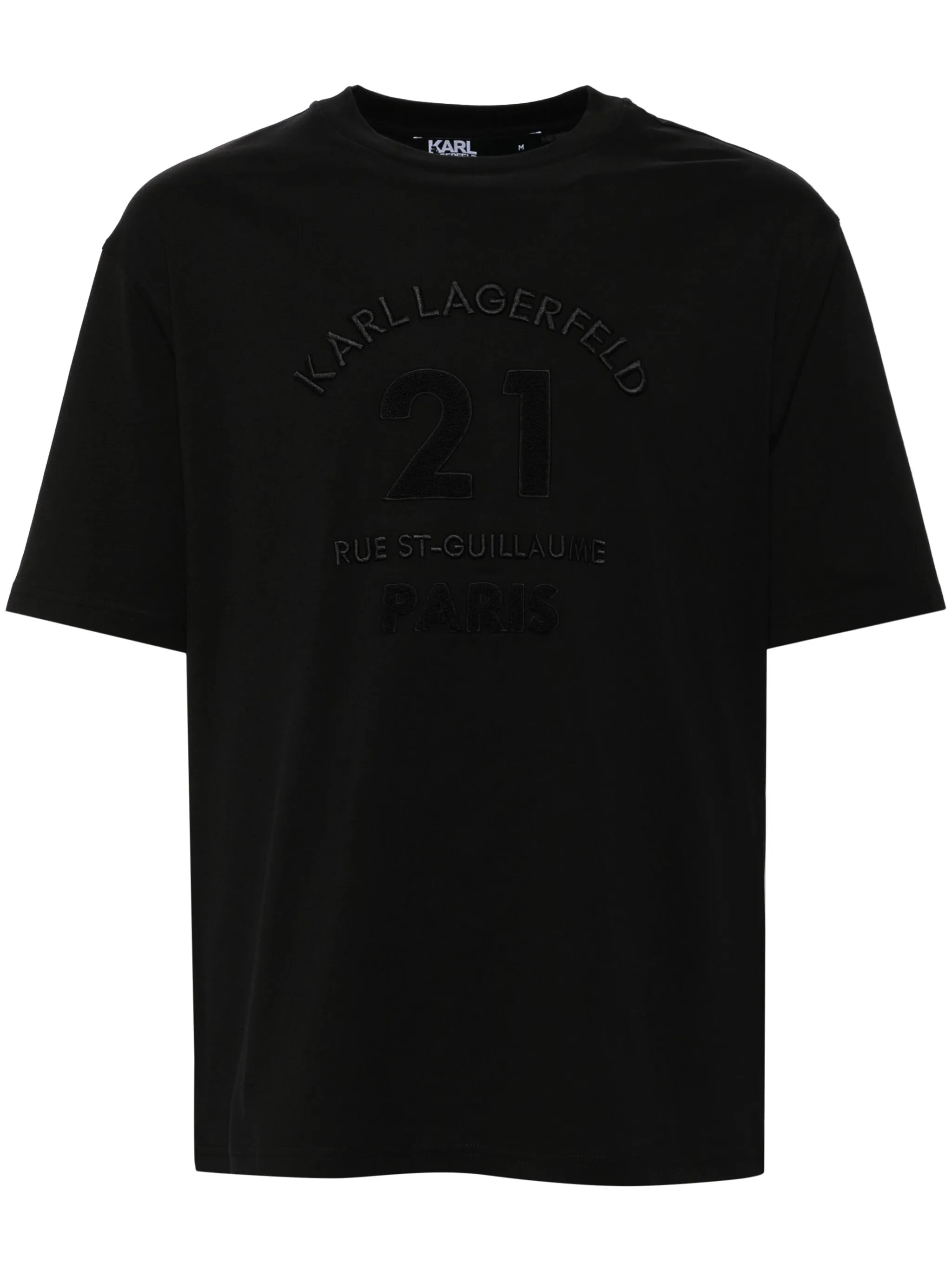 Футболка с нашивкой-логотипом Karl Lagerfeld, черный
Футболка с нашивкой-логотипом Karl Lagerfeld, черный