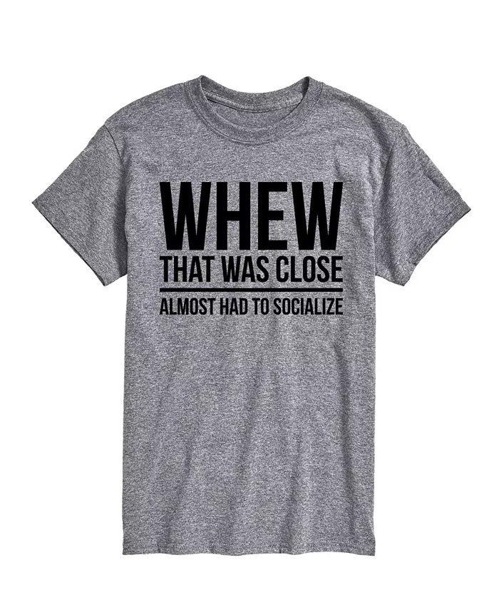 Мужская футболка с коротким рукавом Almost Had to Socialize AIRWAVES, серый
Мужская футболка с коротким рукавом Almost Had to Socialize AIRWAVES, серый