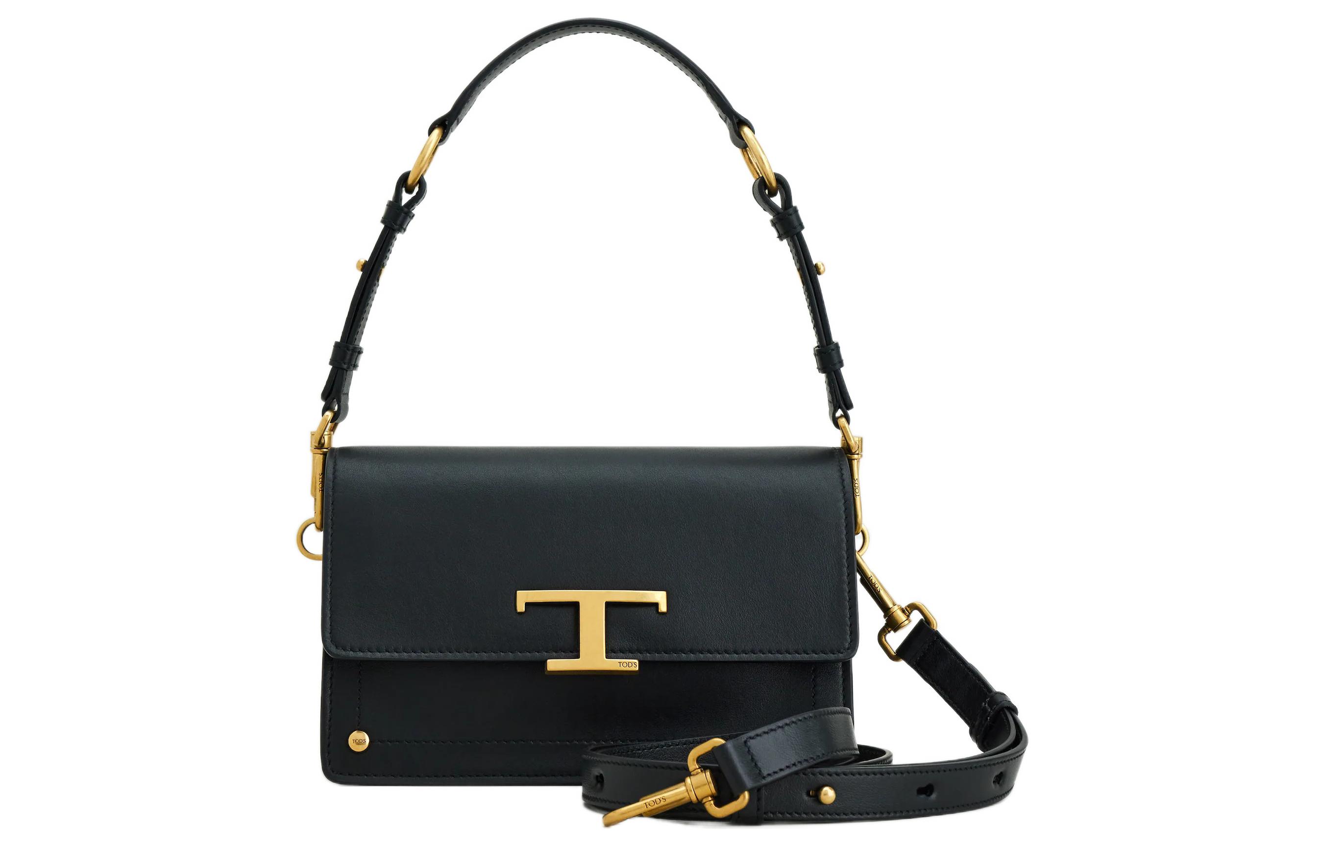 TOD'S Кожаная сумка-аккордеон женская черная
TOD'S Кожаная сумка-аккордеон женская черная