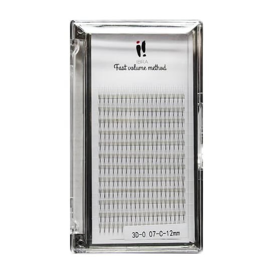 Метод быстрого объема 3D 0,07 C 12 мм Ibra, Lashes
Метод быстрого объема 3D 0,07 C 12 мм Ibra, Lashes