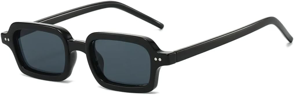 Модные маленькие квадратные солнцезащитные очки для женщин, желейного цвета, повседневные, с защитой от УФ-излучения UV400, с заклепками, для путешествий и фотосъемки UATXTAU, Black Gray
Модные маленькие квадратные солнцезащитные очки для женщин, желейного цвета, повседневные, с защитой от УФ-излучения UV400, с заклепками, для путешествий и фотосъемки UATXTAU, Black Gray