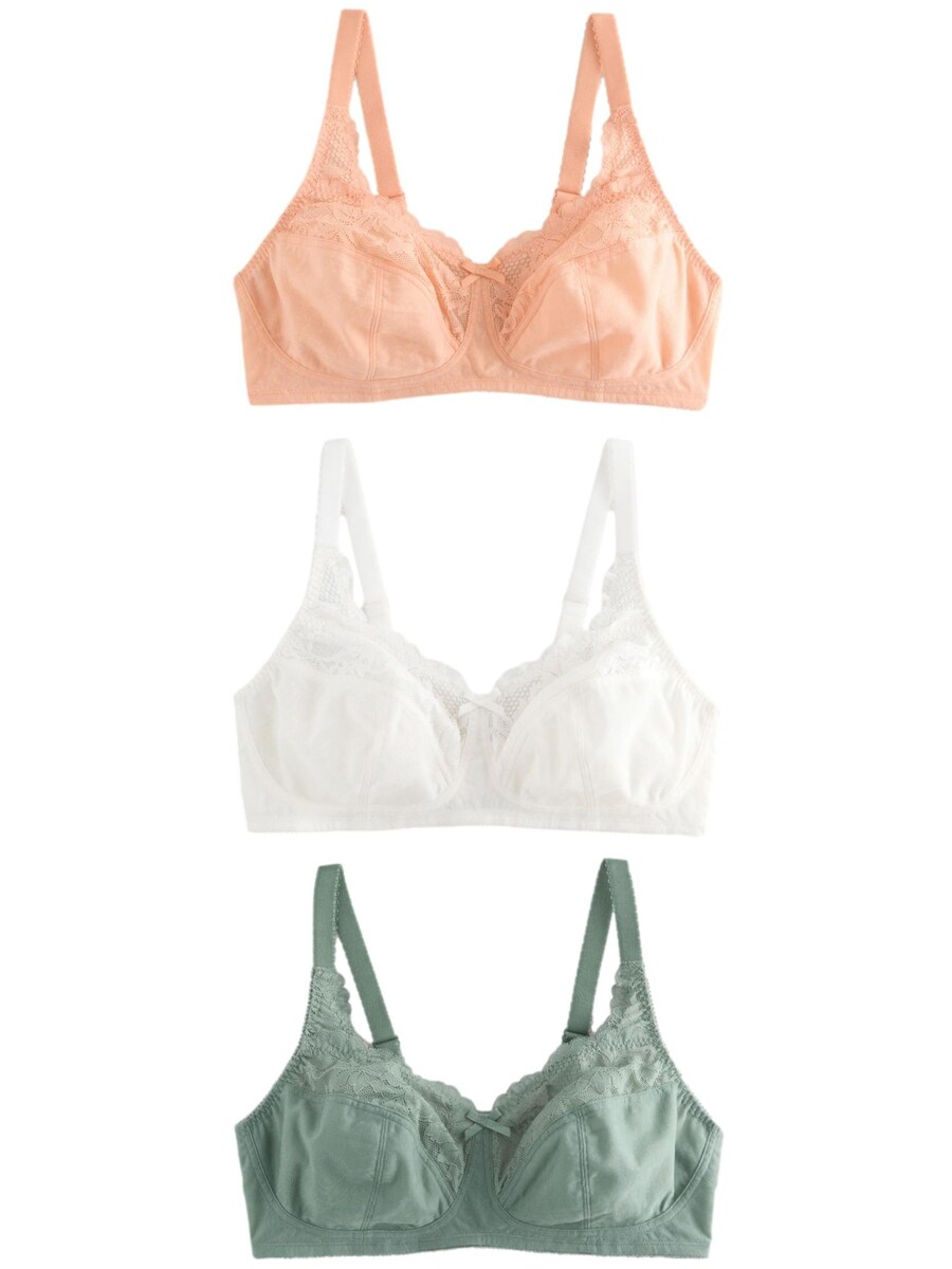 Бюстгальтер-футболка Next, цвет Emerald/Apricot/White
Бюстгальтер-футболка Next, цвет Emerald/Apricot/White