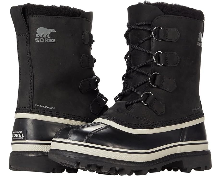Ботинки SOREL Caribou, цвет Black/Dark Stone 
Ботинки SOREL Caribou, цвет Black/Dark Stone