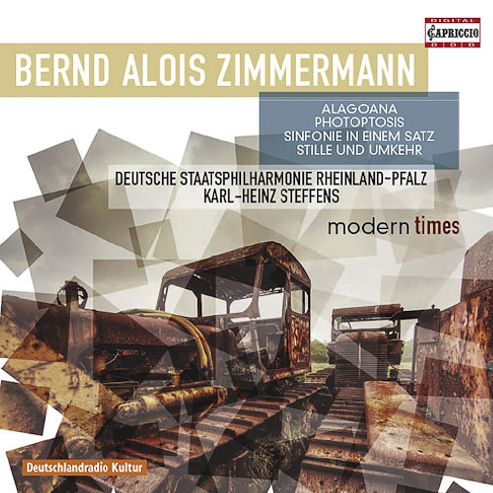 Диск CD Zimmermann: Orchestral Works - Bernd Alois Zimmermann
Диск CD Zimmermann: Orchestral Works - Bernd Alois Zimmermann